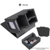 Dual Compartment Game Card Storage Box for 160+ Double Sleeved Cards - Fits Werewolf, Pokemon TCG, Ultraman Decks