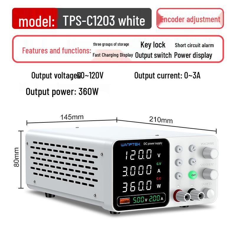 WANPTEK DPS605U Adjustable DC Power Supply for Laptop & Mobile Repair