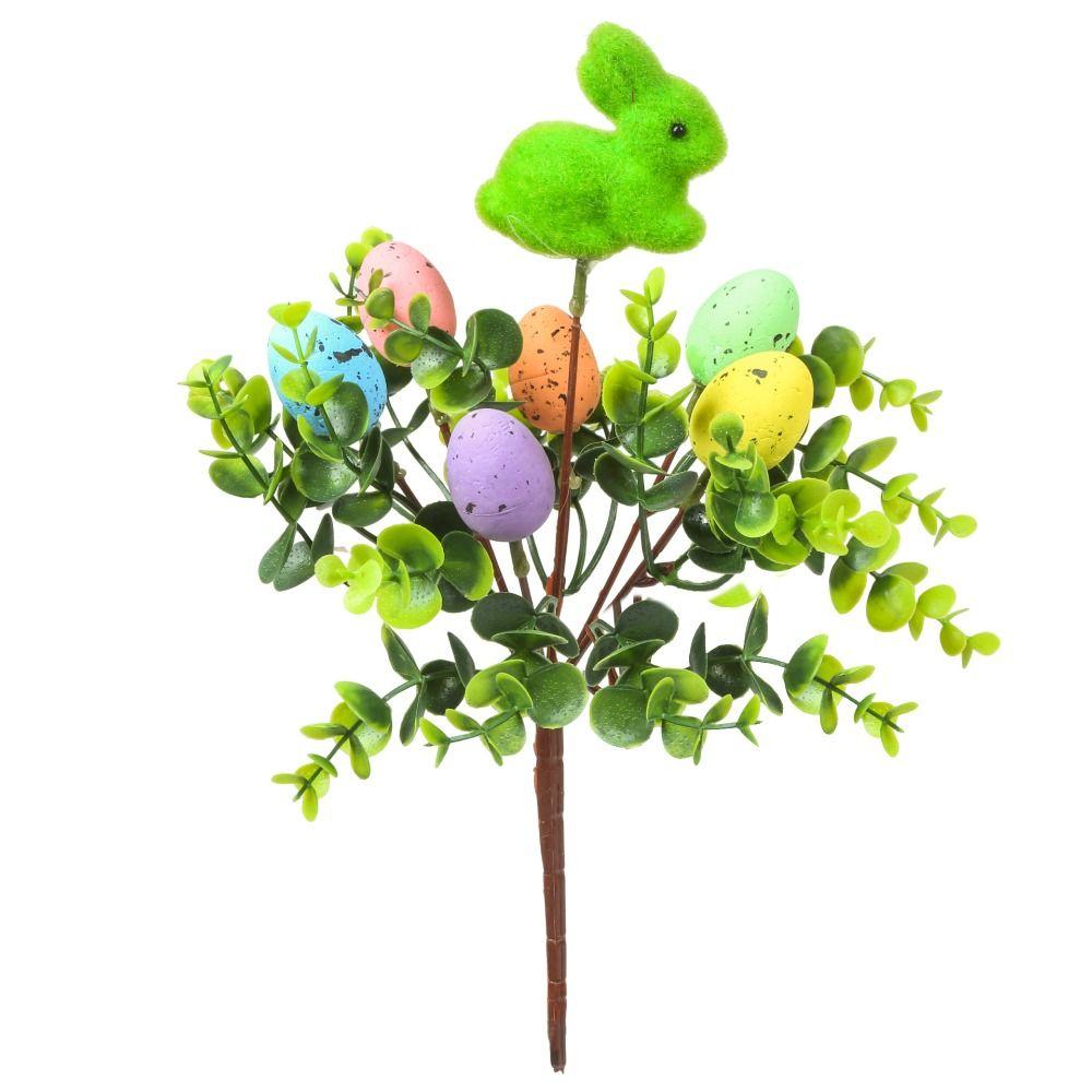 Artificial Eggs Tree Branch Foam Painting Foam Egg New Fake Plant  Festival Party