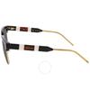 Gucci Grey Rectangular Sunglasses Gg0603s 001 56