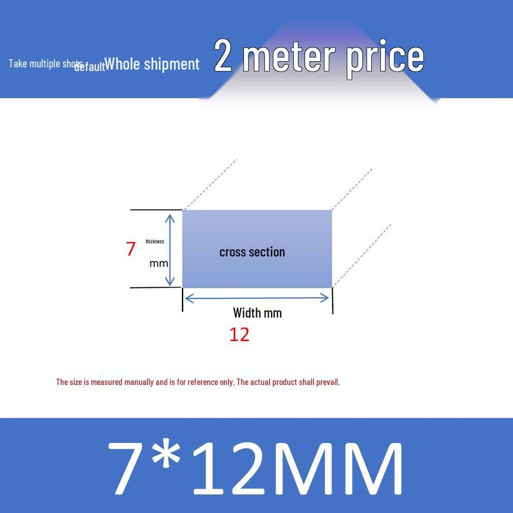 Tira de Vedação de Silicone de Grau Alimentício Resistente a Altas Temperaturas - Inodora, Macia, à Prova de Poeira, Transparente; Opções de espessura: 1-6 mm.