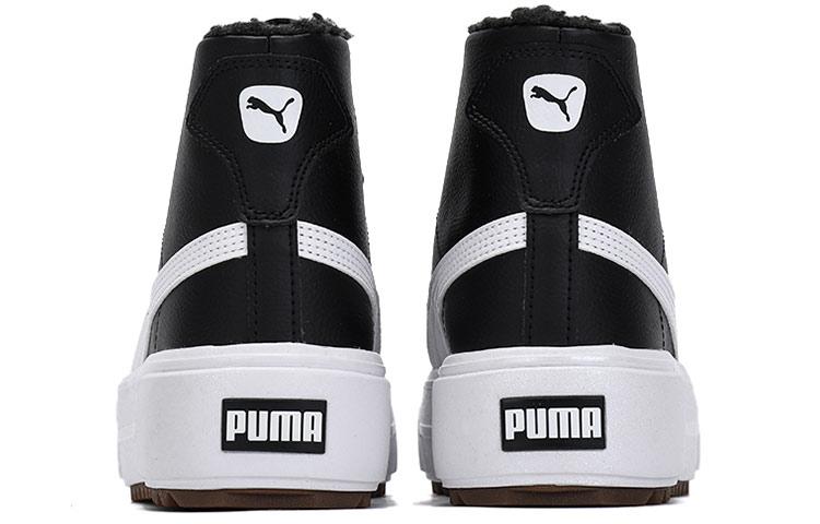 Women's Sneakers Puma Wmns Kaia Mid 'Fur - Black'