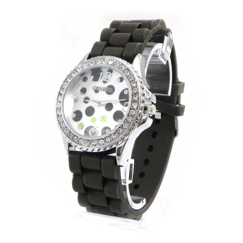 Les Trésors De Lily [I2715] - Kahverengi 'Absolu' Tasarım Saat