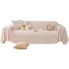 Plush Sofa Cover Simple Modern Winter Sofa Towel Cat-proof Sofa Blanket Cover