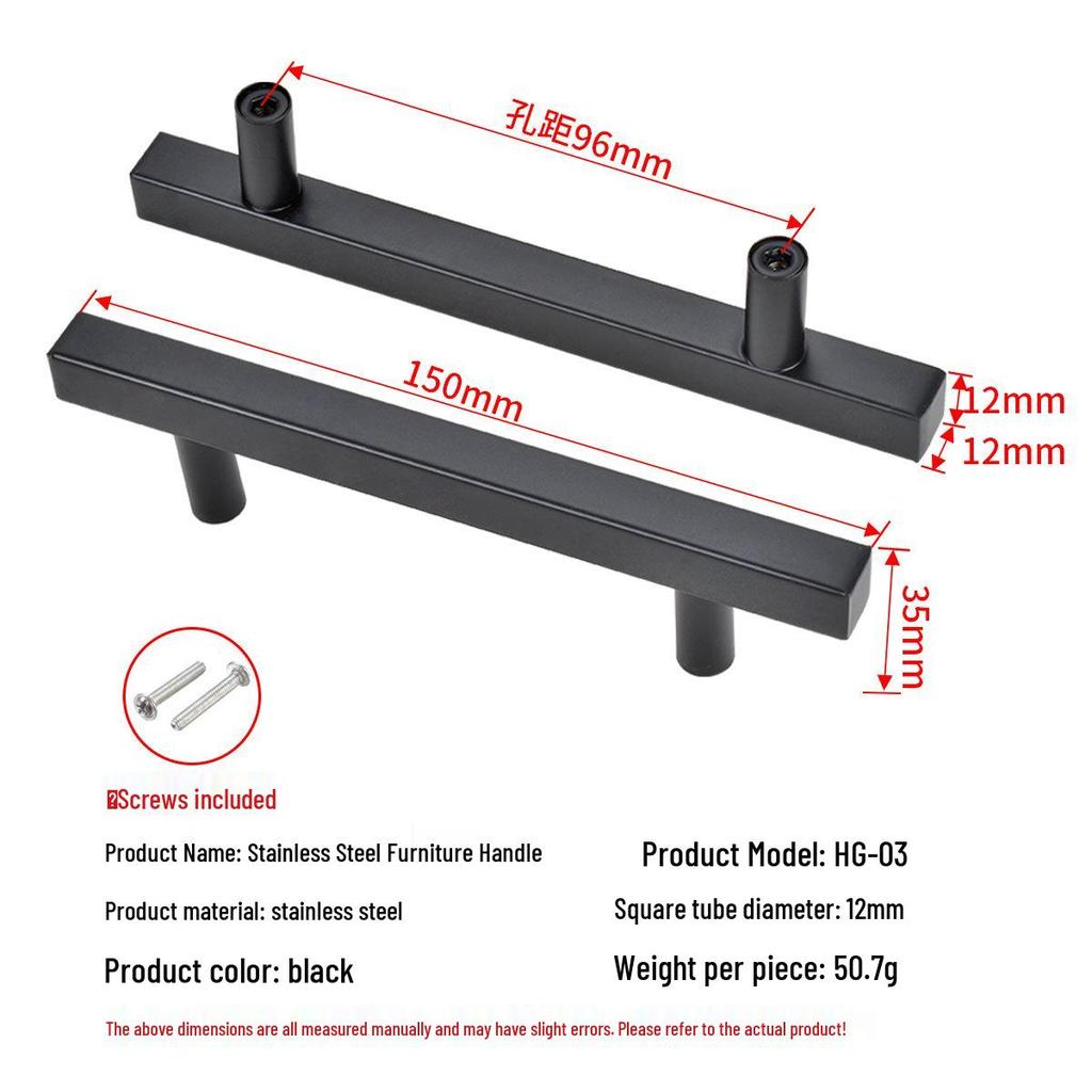 Modern Simple Stainless Steel Kitchen Cabinet & Wardrobe Handle for Doors and Drawers
