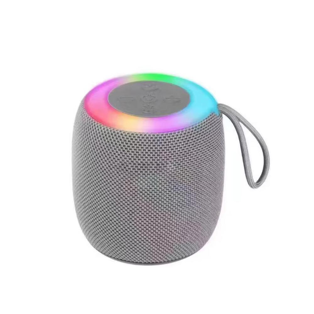 Outdoor portable wireless Bluetooth speaker, subwoofer, car and home with colorful lights, atmospheric small mini speaker