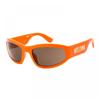 Moschino Sunglasses Rectangle Full Rim  Matte Lime Frame And Green Lens Mos164 S04anqt Orange