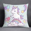 Cartoon Pink Unicorn Collection Pillow Gift Home Office Decor Pillow Bedroom Sofa Car Cushion Cover Pillowcase