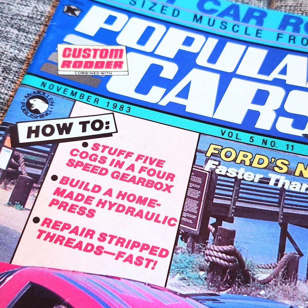 [USED] Vintage Books, Pontiac Trans Am, Camaro, American Cars, American Car Magazines