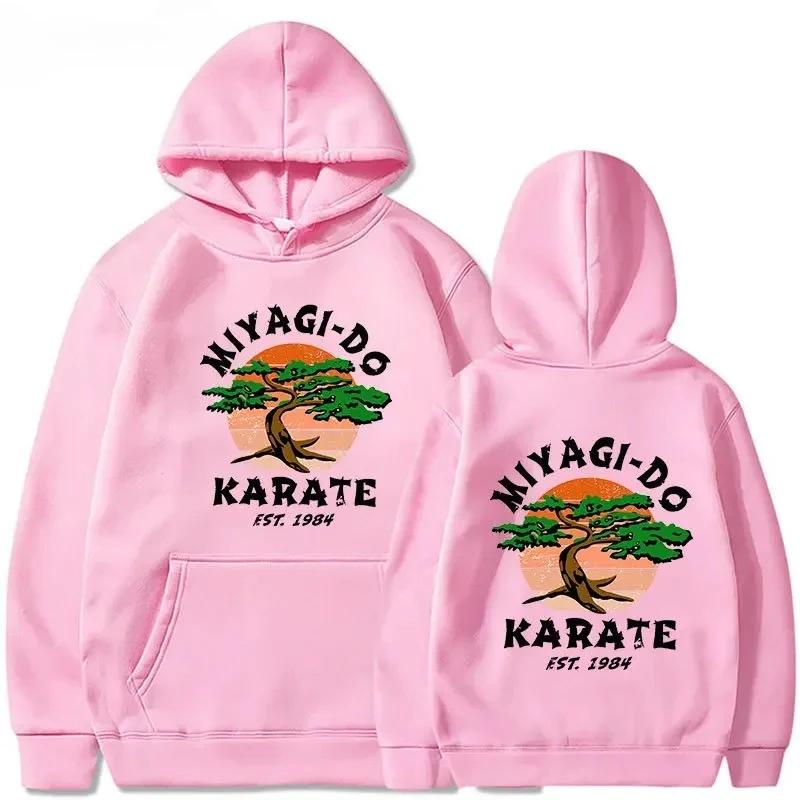 Classic Anime Hoodie Cobra Kai Miyagi Do Autumn and Winter Hoodie Men's Fashionable and Comfortable Pullover