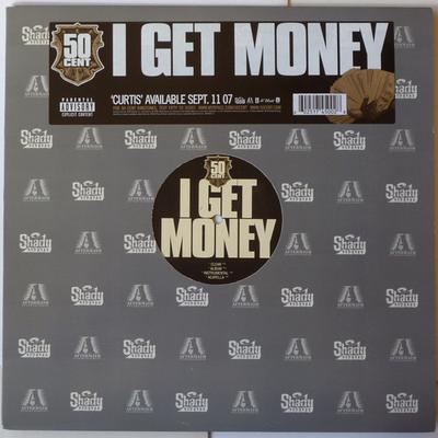 12-Zoll-Schallplatte 50 Cent – I Get Money B000980811 Shady Records 2007 US Rap & Hip-Hop/R&B Gebraucht