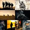 Militärische Spezialkräfte Leinwand HD Soldatenposter Moderne Wandkunst für Jungenzimmer Wohnzimmerdekoration Hochwertige Heimdeko