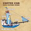 Non-Toxic New Pirate Ship Building Blocks Sets Creative Sailing Boat Moc Bricks Model Stem Educational Toys For Kids Children Adult Gifts Diy