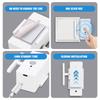 Remote Controlled Light Switches Set Without Wiring Required Easy Installation for Bedroom Living Room and Kitchen