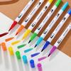 60/72/80/100 Color Quick Drying Acrylic Markers Acrylic Pen Drawing Pen Acrylic Paint Markers Double Tip Brush Pen