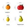 Ceramic Fruit Shape Sauce Dish Seasoning Dipping Bowl Ketchup Soy Vinegar  Fruit Salad Butter Dessert Plate Tableware Decoration