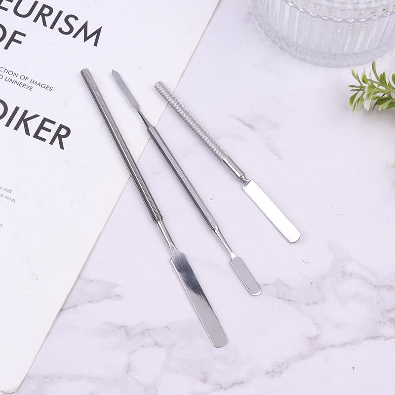 Make-up-Toner-Spatel aus Edelstahl, Mischstab, Foundation-Creme-Mischwerkzeug