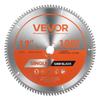 VEVOR Lâmina de Serra Circular, Diâmetro de 305 mm, 100 Dentes Afiados de Liga, Furo de 25,4 mm, Acabamento Fino, Lâmina para Corte de Alumínio para Serra Circular