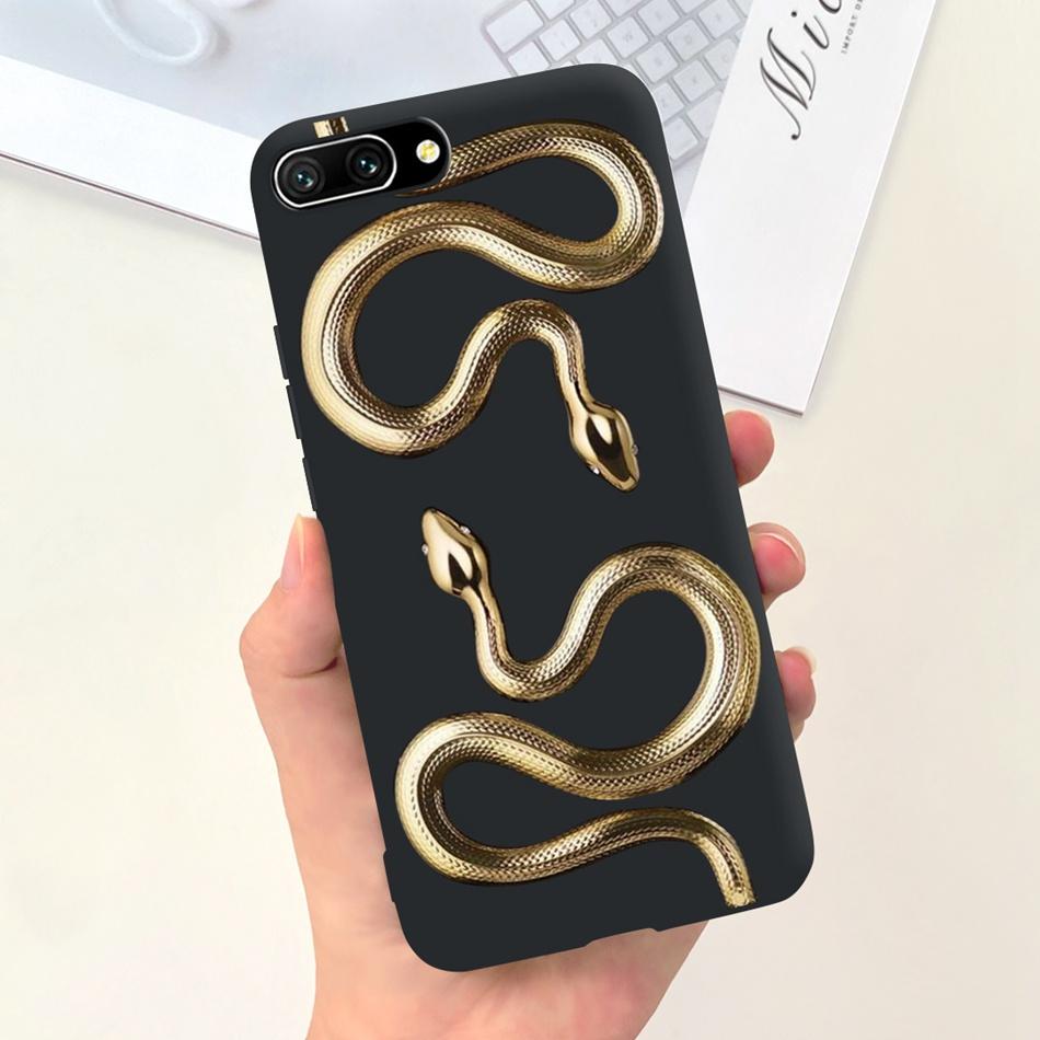 For Honor 10 Case Honor10 COL-L19 COL-L29 Fashion Moon Pattern Soft Silicon Protective Cover Phone Cases