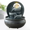 Desktop Water Feature with LED Lighting for Home Or Office