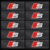 Car Interior Sticker Central Control Decals Emblem Badge for Tt Sline A4 B7 B8 B9 A3 8P 8V 8L A5 A6 C6 C5 C7 4F A1 A7 A8 Q2 Q3