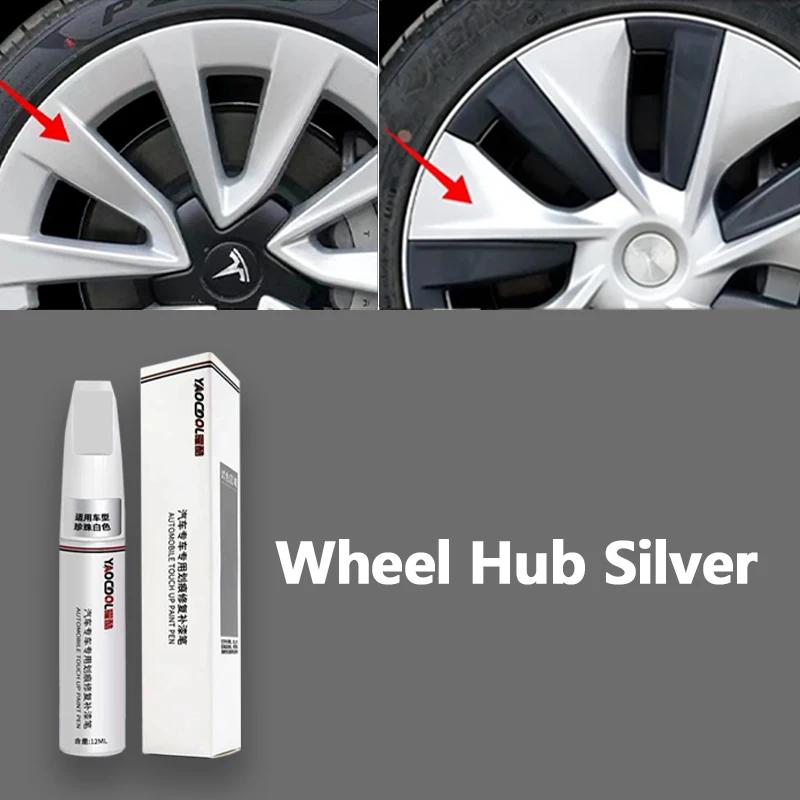 Für Tesla Model 3 Y X S Lackreparaturstift Black Pearl White Lackstift Tesla Felgenlack Reparaturmittel Lackreparaturset