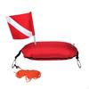 Spearfishing Buoy High Visibility Float HeavyDuty Dive with Flag for Spearfishers,