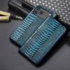 For Apple Iphone 11 12 13 14 15 16 16e 17 Pro Max Plus Air Mini Ostrich Feet Pattern of Genuine Leather Flip Phone Case Cowhide