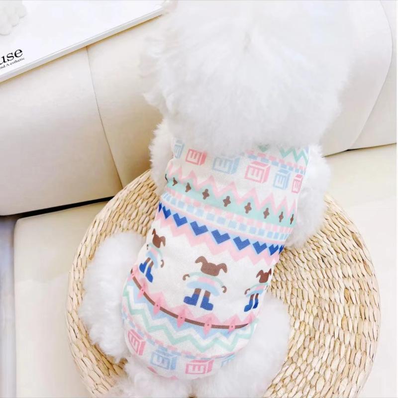 Pet Summer Sun Protection Cat Vest Spring Summer Breathable Anti-Shedding Dog Cooling Clothes Cat Outdoor Dog Clothes