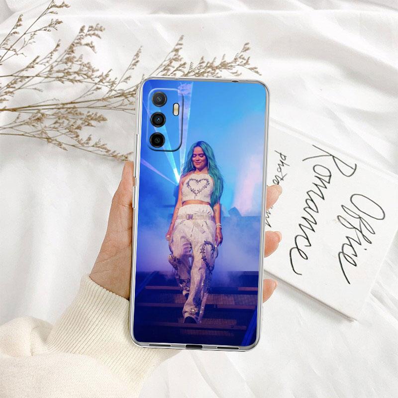 IK41 Karol G Transparent Phone Case for Samsung Galaxy A04 A04S A14 A23 A34 A54 M23 M33 M52 M53