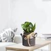Retro Rural Style Metal Vase Unique Design Living Room Desktop Ornament Suitable Flower Arrangement Tank Household Supplies