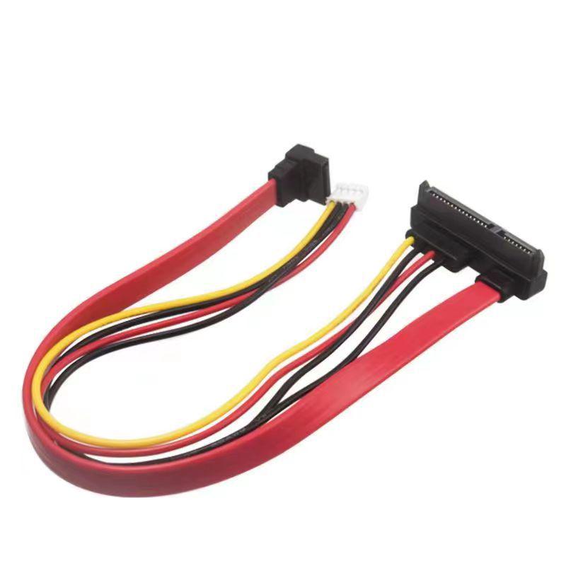 ITX Power Cable 15P Female to 4-PIN PH2.0mm & SATA Female Adapter