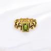 Love Retro Chic Heart Ring Copper Adjustable Pearl Ring For Women Highend Accessory Fashion