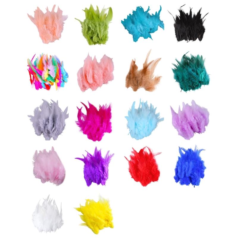 100PCS Stylish Plumage Trims For Enthusiasts Addition To Accessories And Festival Decoration