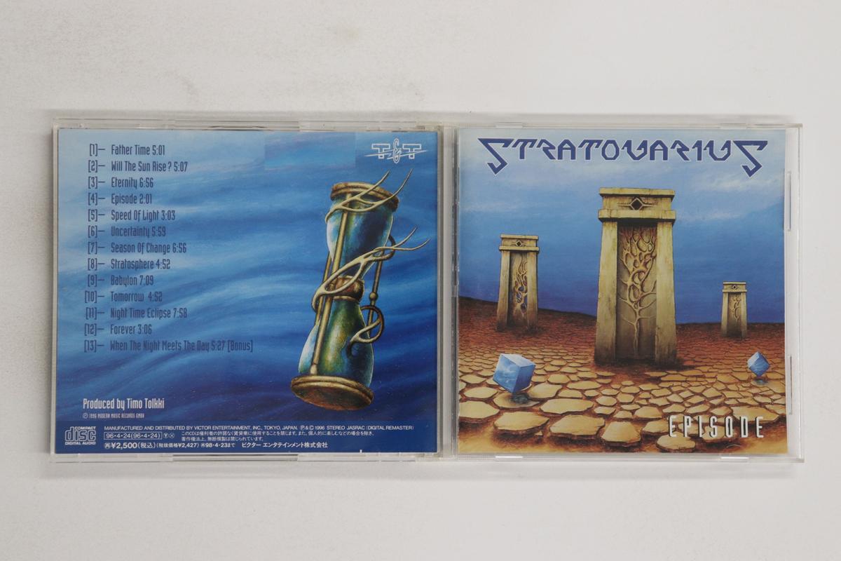 

CD STRATOVARIUS - Episode VICP5721 T&T 1996 Japan Metal Used