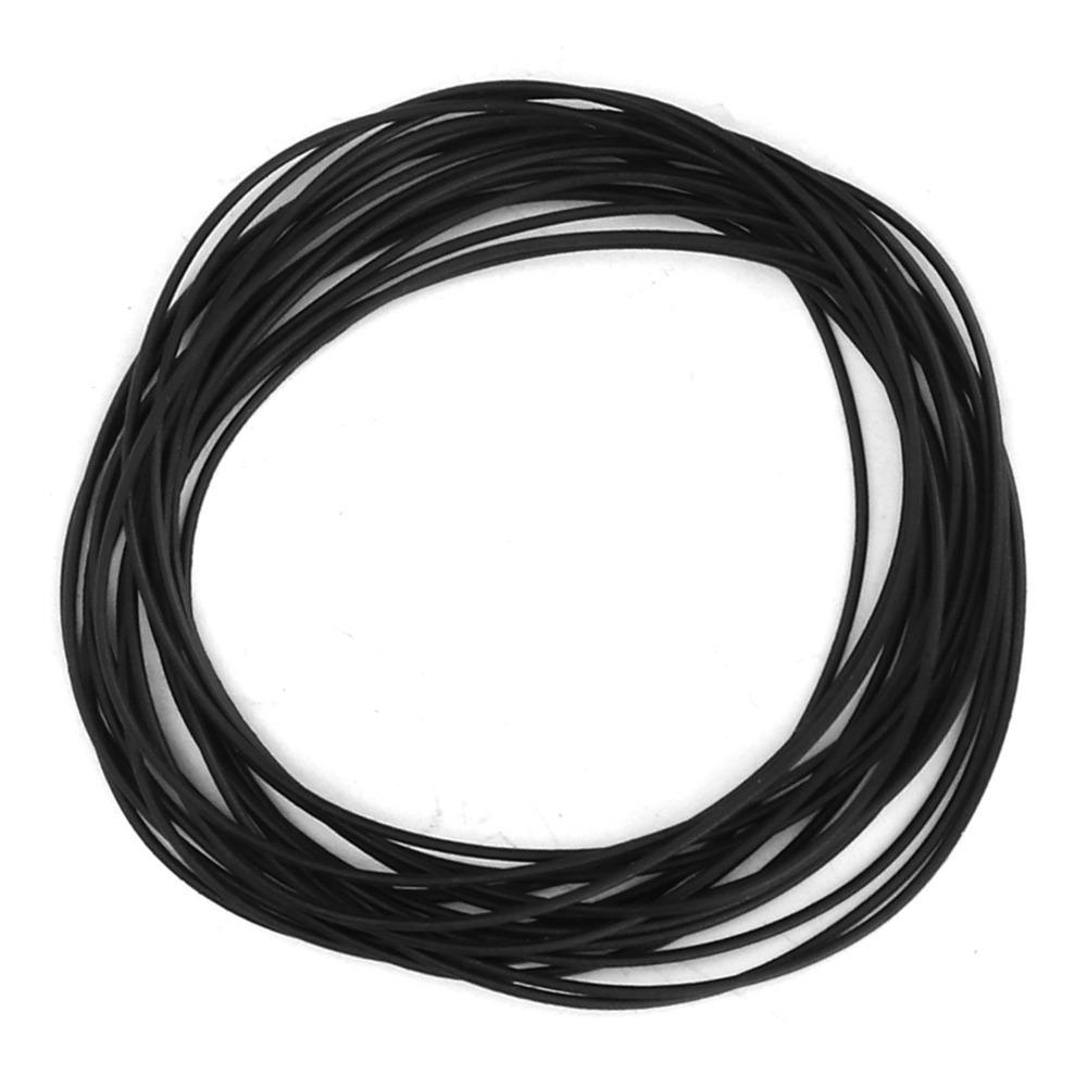 Rubber Material O Ring Seal Flexible Material 0.5mm Thickness Rubber Seal Round Shape 0.6mm Thickness Watch Back Cover Seal