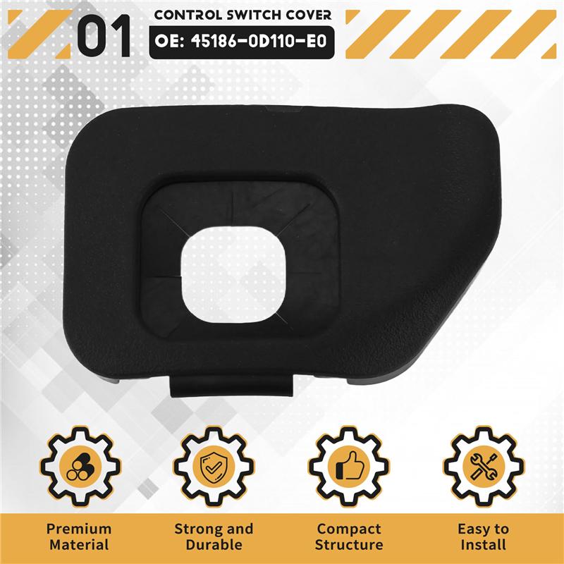 Car Cruise Control Switch Cover Cruise Switch Dust Cover For Toyota Yaris Vios 2013+ 45186-0D110-E0-N30R