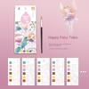 20 Sheets Portable Children Watercolor Painting Book Paint with Water Kids Gouache Graffiti Picture Coloring Drawing Toys Gifts