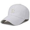 The new letter R baseball cap is on the market, fashionable men and women couples, trendy classic casual