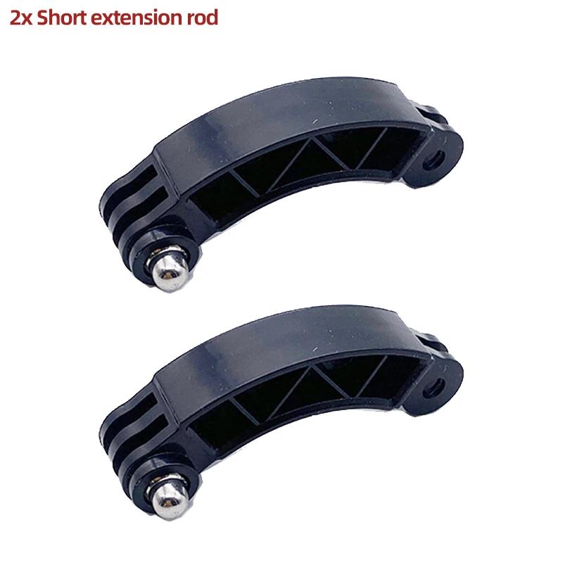 7.5cm Extension Rod Helmet Pole Mount For GoPro Hero 13 12 11 10 9 8 7 5 Insta360 SJCAM AKASO DJI Osmo Action Camera Accessories