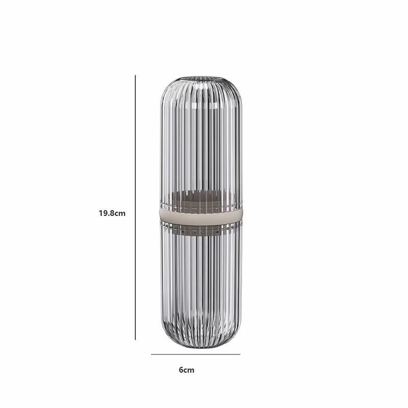 TAYHEE Simple Toothbrush Holder & Travel Wash Cup