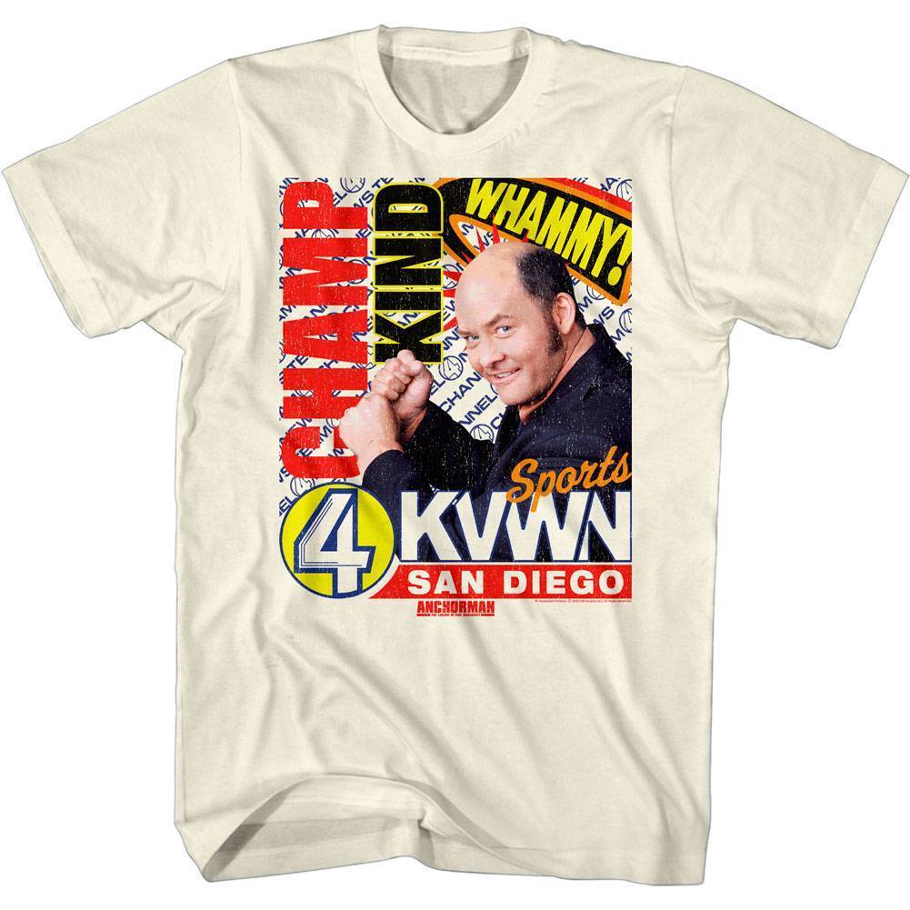Anchorman Champ Kind Sports Men T Shirt M