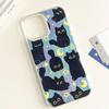 Cute Moon Black Cat Phone Case for Samsung Galaxy S25 S24 S23 S22 S21 FE Plus Ultra S25+ S24+ Back Silicone Shell Soft TPU Cover