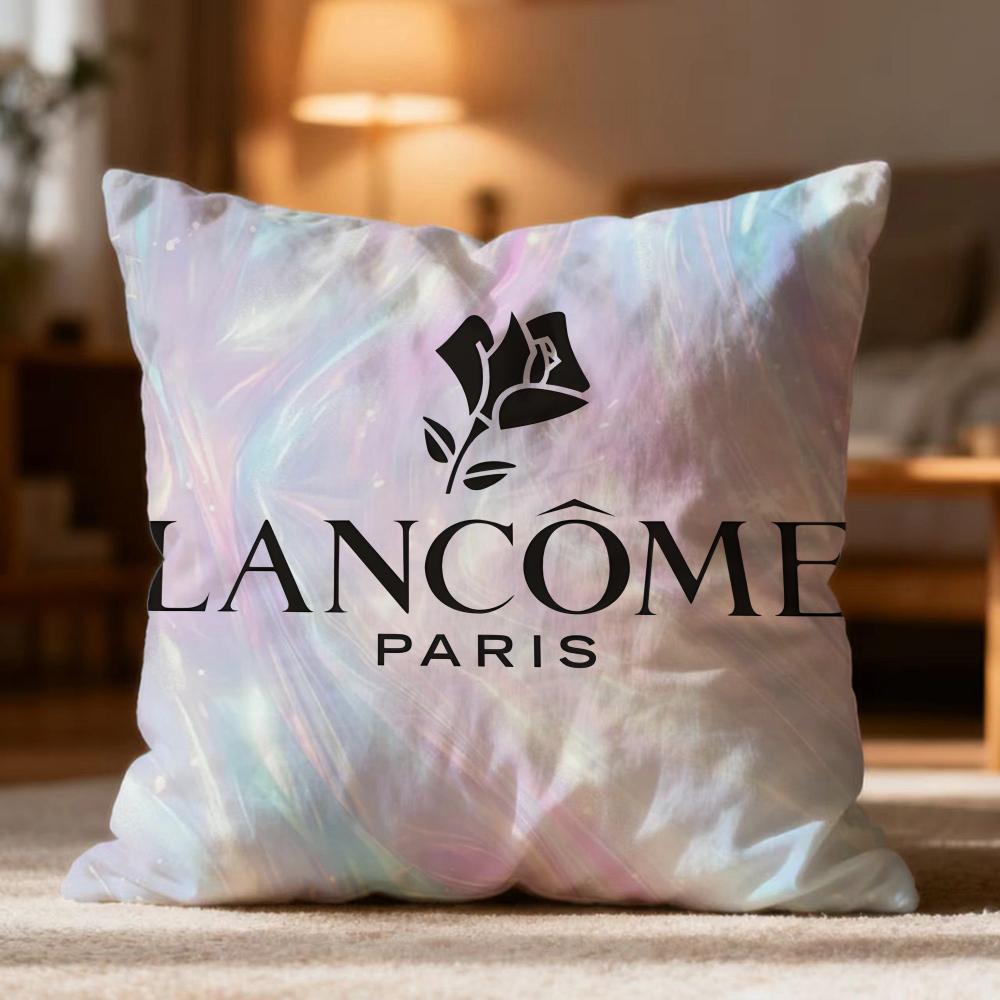 Hot L-Llancomeew Cushion Cover Soft Washable Pillow Case Multi-Scene for Couch Bed Travel Office Use
