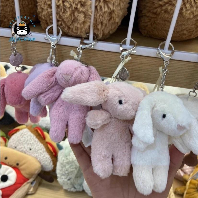 Kolekce plyšových klíčenek ve stylu Jellycat: Roztomilá panenka, hračka, dárek