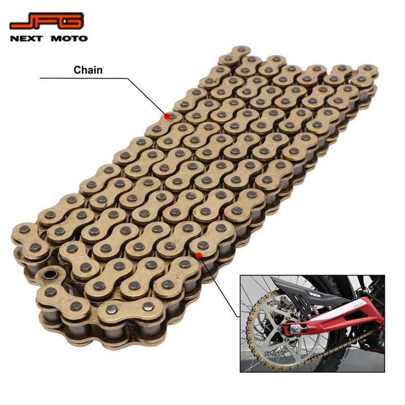 106L 112L 120L 128L Motorcycle Chain Oil Seal Chain DID O-Ring Links For SURRON Lifgtbee Electric Dirt Bike Enduro Motard Racing