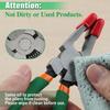 LEONTOOL Running Pliers with Bar Tips, Stained Glass Nippers, Glass Cutter, Key Fob Pliers, Spring-Loaded, Adjustable Screw, Convenient Tool, Professi