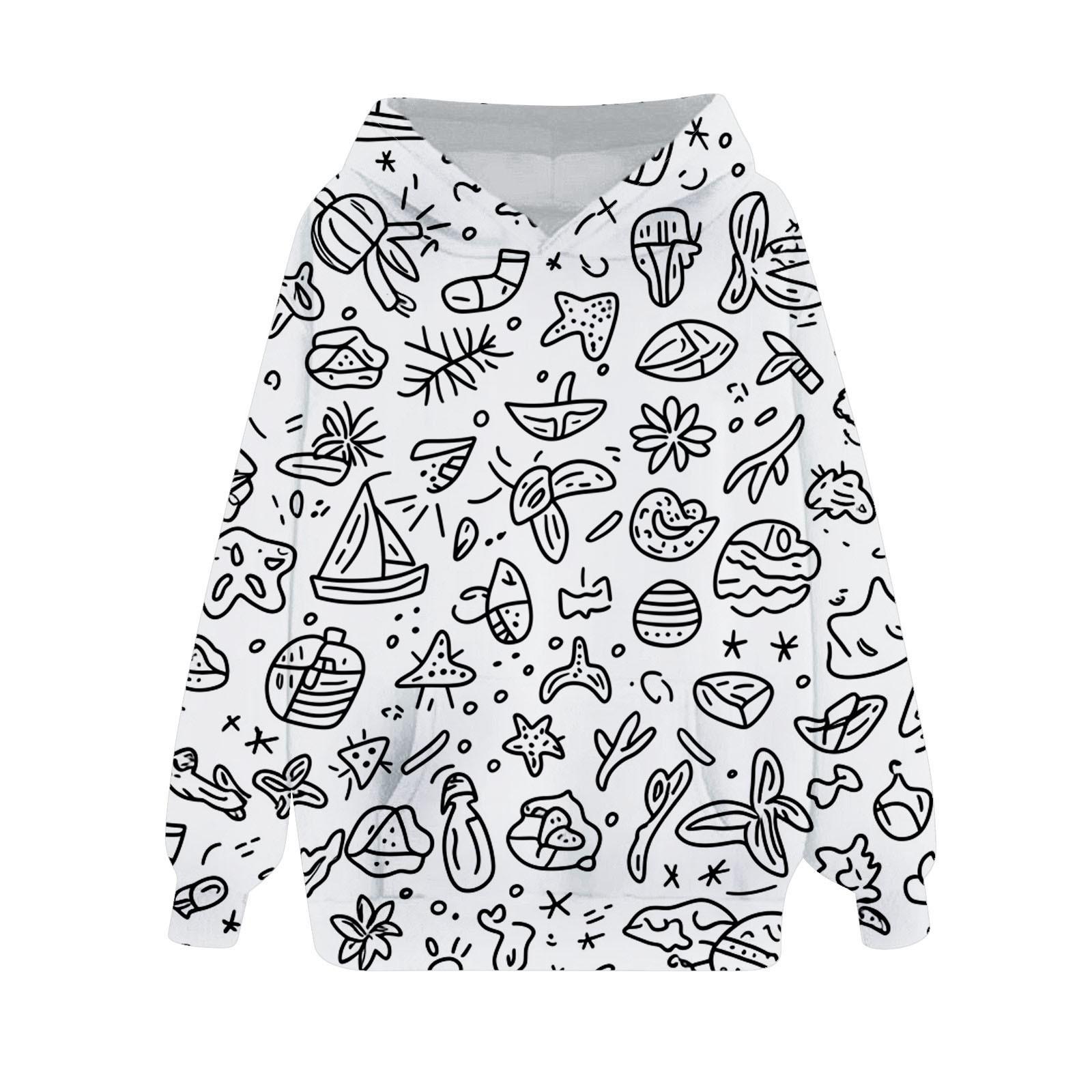 

Толстовки своими руками свободные рождественские принты спортивная рубашка с капюшоном модная спортивная рубашка 120 тёмно-синий