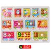 Children Wooden Puzzle Montessori Toys For Baby 1 to 2 3 Years Old Kids Hand Grab Board Educational Learning Matching Games