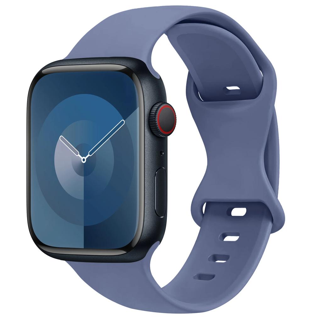 Silikonarmband für Apple Watch Band 45mm 44mm 41mm 40mm 42mm 46mm ultra 49mm Sportarmband correa series 11 7 8 9 10 4 3 5 6 se